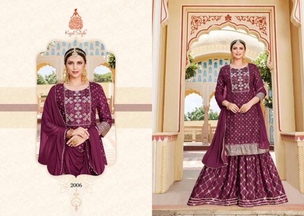 Maan Vol 2 By Kajal Style Party Wear Kurti With Bottom Dupatta Collection